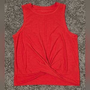 Women's Orange Sleeveless Top By Old Navy